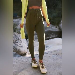FP movement green walk on leggings